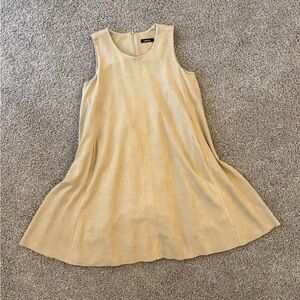 Sleeveless Tan Dress